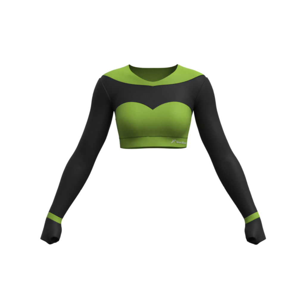 SportZbody Onyx Energy Long-Sleeve Workout Top