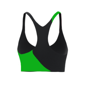 SportZbody Green Pantha Sculpting Workout Top
