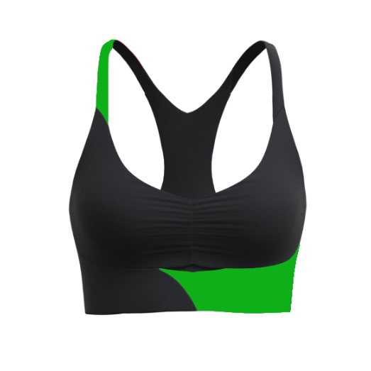 SportZbody Green Pantha Sculpting Workout Top