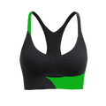SportZbody Green Pantha Sculpting Workout Top