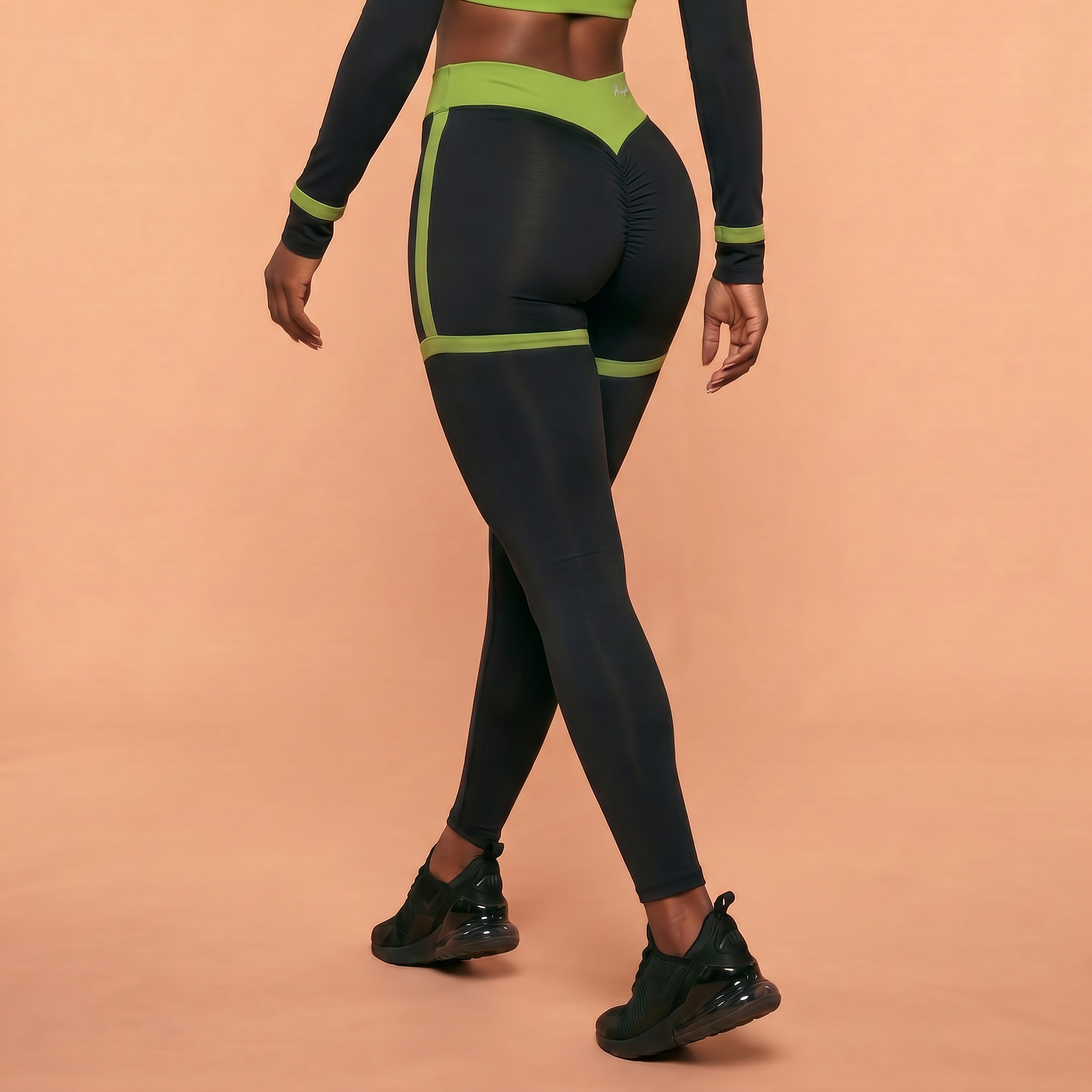 SportZbody Onyx Energy Sculpting Workout Leggings