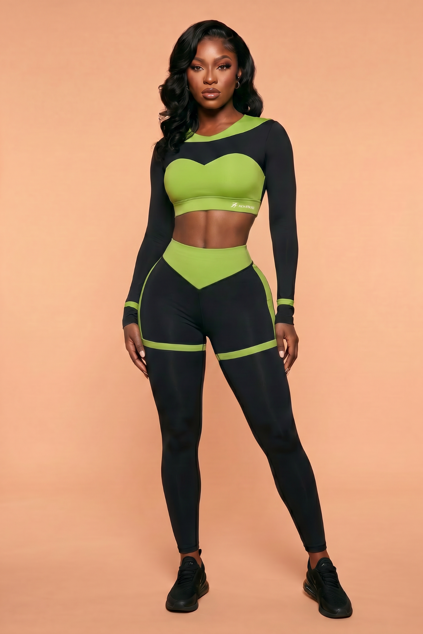 SportZbody Onyx Energy Sculpting Workout Leggings