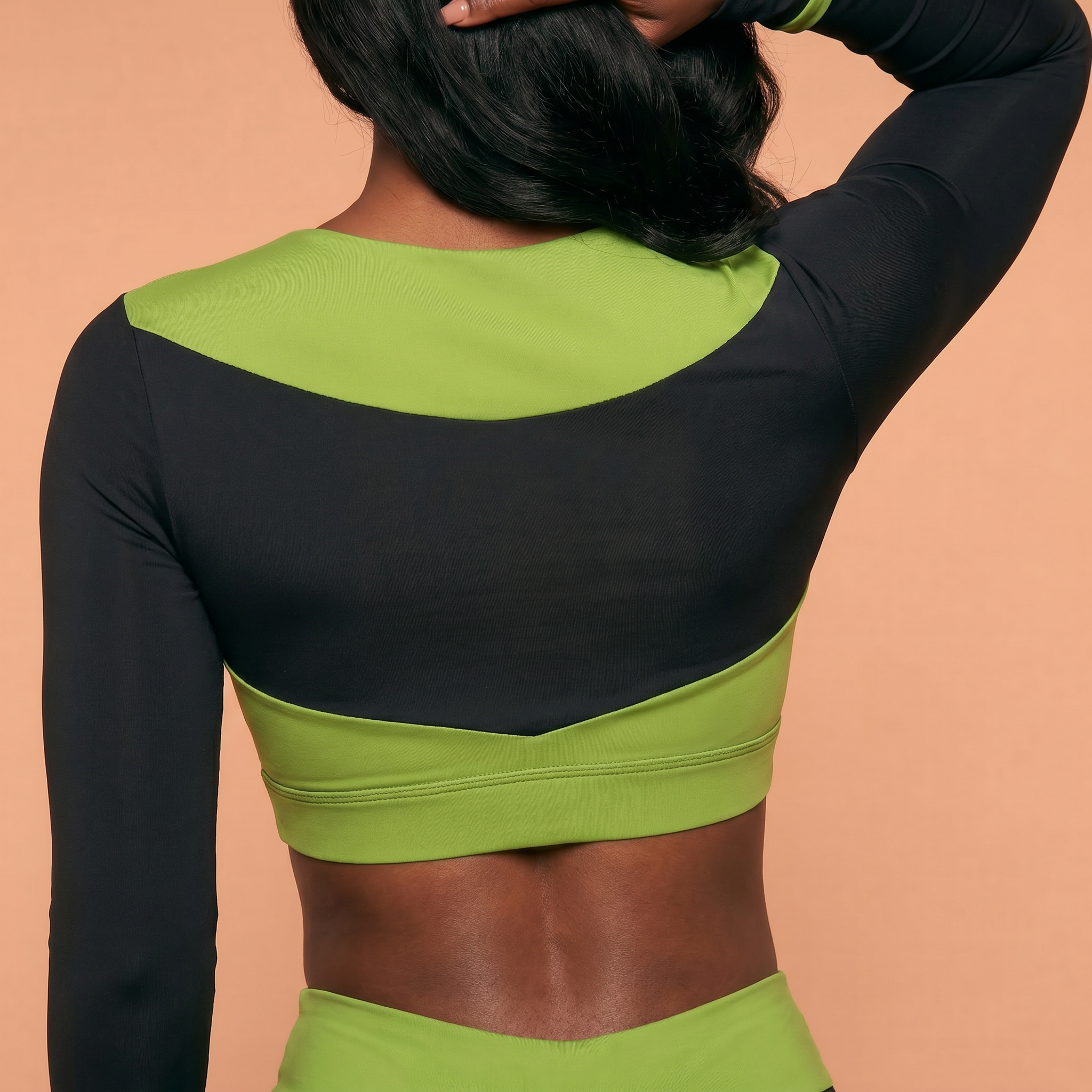 SportZbody Onyx Energy Long-Sleeve Workout Top