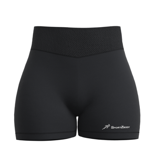 SportZbody Pink Pantha High-Waisted Sculpting Shorts