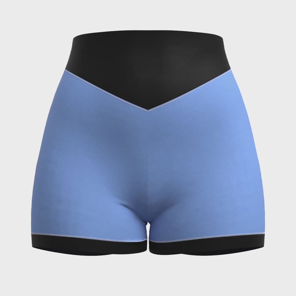 SportZbody Eclipse Flex High-Waisted Workout Shorts