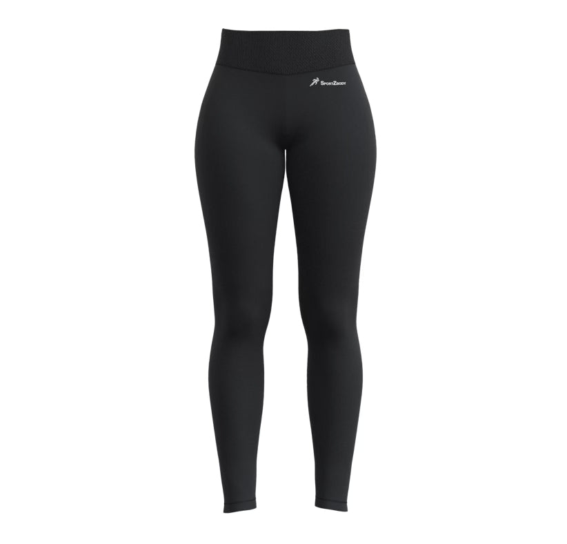 SportZbody Pink Pantha High-Waisted Sculpting Leggings