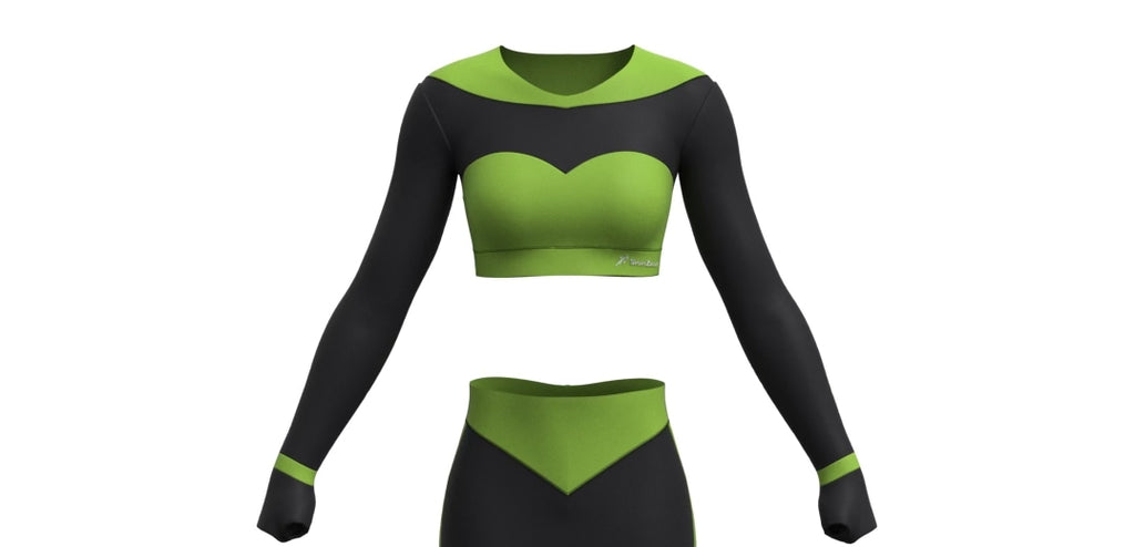 SportZbody Onyx Energy Long-Sleeve Workout Top
