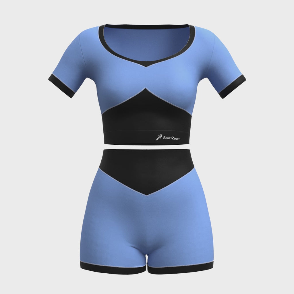 SportZbody Eclipse Flex Fit Performance Shorts Set