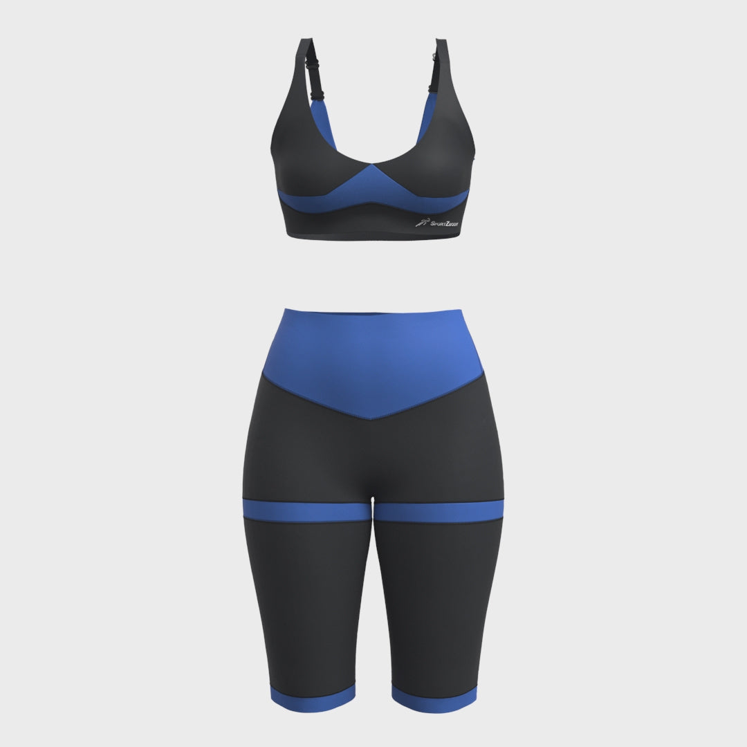 SportZbody Azure Flex Fit Thigh Shorts